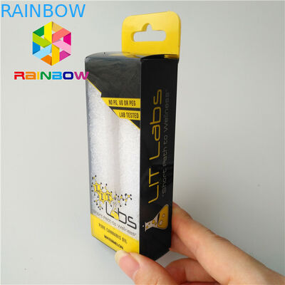 Incenso erval de papel que empacota do cartucho cerâmico do óleo de Cbd do tanque de 510 a caixa de empacotamento Vape