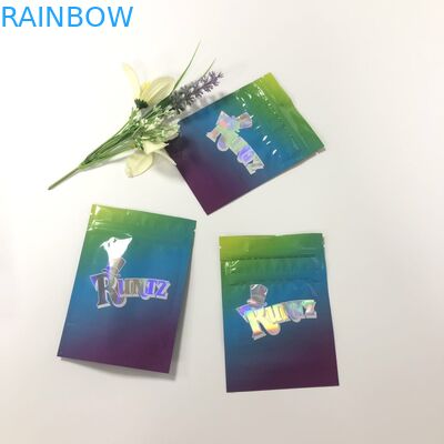 A folha de alumínio do incenso erval ensaca a impressão plástica de Runtz Gravnre com janela