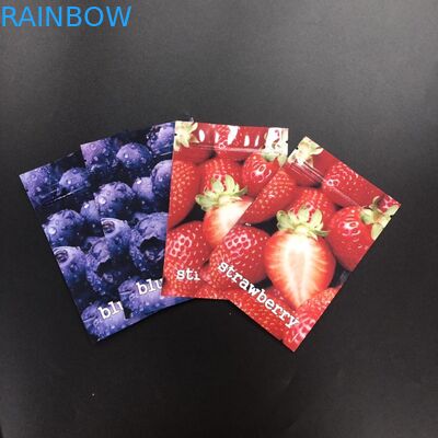 O incenso erval material lustroso alinhado folha que empacota o lado 3 selou o costume do saco liso impresso