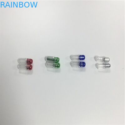 Mini recipiente de empacotamento da forma da bala da cápsula dos comprimidos do rinoceronte 69 do bloco de bolha da garrafa do picosegundo do plástico