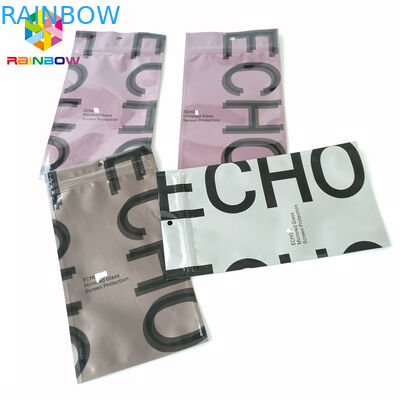 A embalagem Ziplock da folha de alumínio ensaca o malote vazio plástico selado tomado partido três do chá