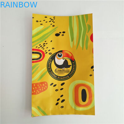 Malote selado quatro lados da folha que empacota o pacote plástico do chá do saquinho do poder do café instantâneo