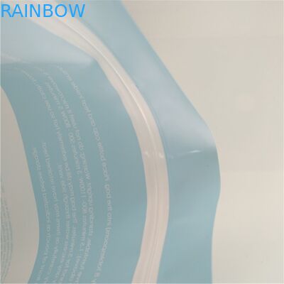 O reforço da parte inferior do Steriliser da micro-ondas do armazenamento do alimento ensaca o costume superior Resealable do zíper