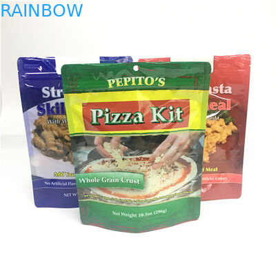 o empacotamento do saco do petisco de 250g 500g 1kg levanta-se o saco superior do zíper para o alimento de petisco Nuts