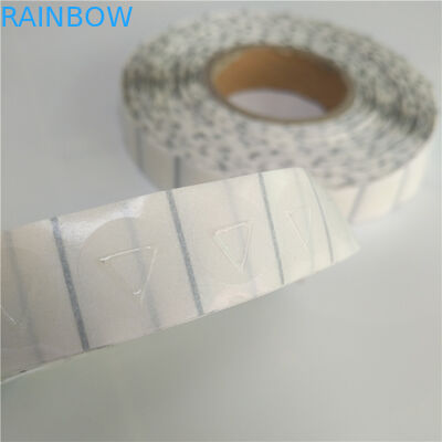 A luva de advertência gravada do psiquiatra do triângulo etiqueta o padrão claro para a garrafa do líquido do suco