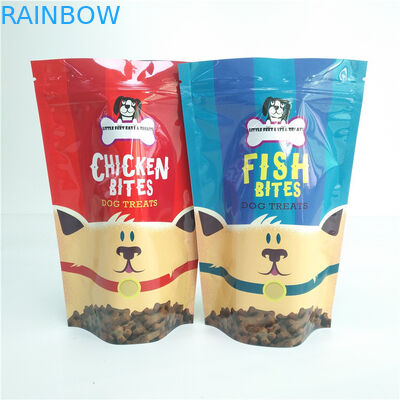 Malote orgânico do vácuo reusável do plástico laminado do saco dos alimentos para animais de estimação do armazenamento do deleite do cão