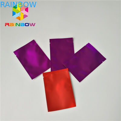 Malote lateral de empacotamento matte do selo dos sacos três da folha de alumínio para o bloco cosmético da composição