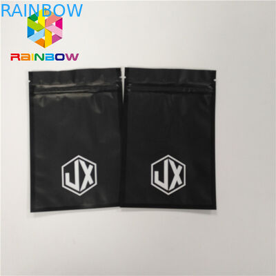 Saco de plástico de empacotamento do selo do auto do malote da folha da prova do cheiro de Mylar com zíper Resealable