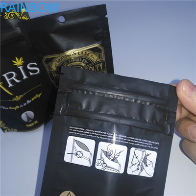 Incenso erval matte impresso costume que empacota o saco Ziplock sem perigo para as crianças da folha de Mylar