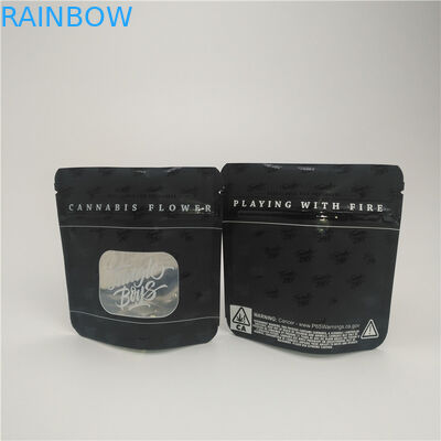 A folha de alumínio preta matte de Mylar levanta-se o empacotamento médico da folha do cigarro do malote