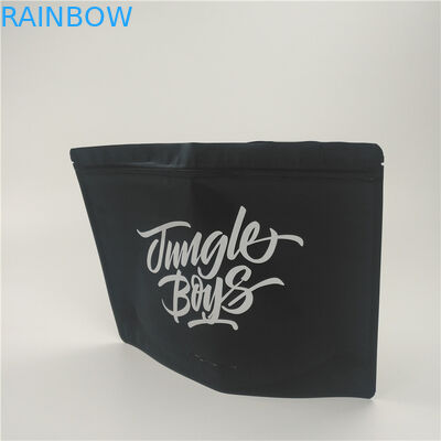 A folha de alumínio preta matte de Mylar levanta-se o empacotamento médico da folha do cigarro do malote