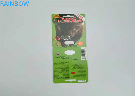 Bens de empacotamento de primavera Tyoe do Burro do comprimido dos GANHOS dos cartões de papel do comprimido redondo da bolha