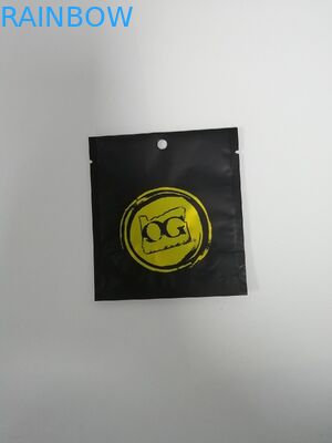 3.5/7 gramas de sacos Ziplock plásticos da erva daninha da prova do cheiro de Mylar para o empacotamento da flor de Gummies