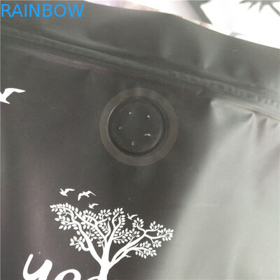 Umidade impressa Digitas - impermeabilize o malote de empacotamento do café do malote da folha com válvula/Ziplock