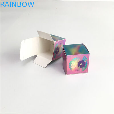 Caixa de exposição de dobramento de empacotamento personalizada do cartão de papel do incenso erval do tamanho com impressão do logotipo