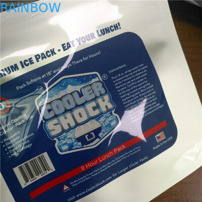 A bebida reusável levanta-se sacos biodegradáveis da especiaria do pacote do alimento do malote do zíper com bico