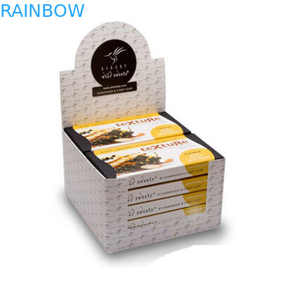 Empacotamento pronto de dobramento da bandeja da prateleira da loja varejo da caixa da exposição do papel de impressão do Gravure