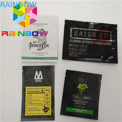 Sacos da parte inferior lisa da série de Kraton, saco do malote de três lados para a erva daninha gomosa dos doces do cânhamo