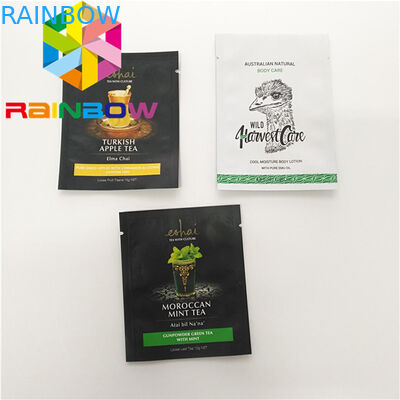 Sacos da parte inferior lisa da série de Kraton, saco do malote de três lados para a erva daninha gomosa dos doces do cânhamo