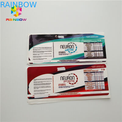 A luva do psiquiatra do conta-gotas etiqueta o tubo de ensaio farmacêutico das etiquetas a garrafa 30ml de vidro para o esteroide