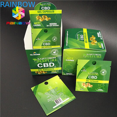 Incenso erval da impressão de Digitas que empacota o saco natural gomoso dos doces de Gummies do cânhamo de CBD