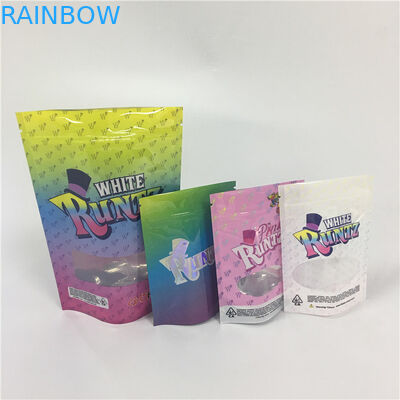 O incenso erval laminado folha que empacota o Ziplock de Mylar ensaca a prova do cheiro de Runtz da erva daninha