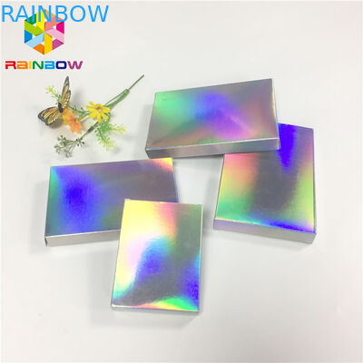 Do holograma luxuoso do presente das caixas de papel de Fleixble cartão de papel impresso costume de empacotamento