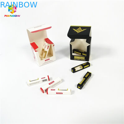 Caixa de papel durável que empacota carros das cookies do óleo de Cbd do cartucho de Vape com bolha