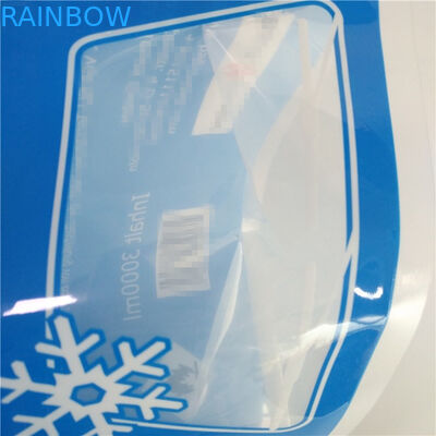 Malote de baixa temperatura do bico que empacota o saco líquido plástico dobrável reusável 3L 5L do armazenamento