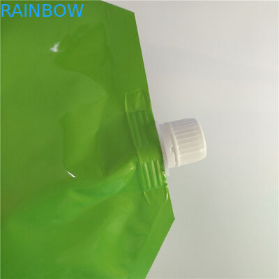 Malote de baixa temperatura do bico que empacota o saco líquido plástico dobrável reusável 3L 5L do armazenamento