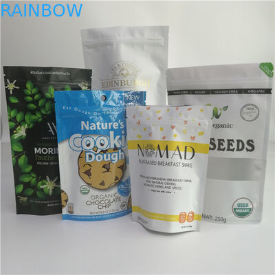 Incenso erval das cookies de Runtz Mylar que empacota sacos de plástico duráveis do fechamento do fecho de correr