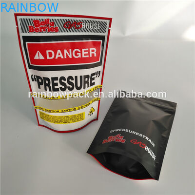 Digitas personalizadas impressas levantam-se os malotes holográficos para a erva daninha 3.5g interna exótica