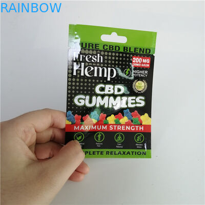 Saquinhos de chá Ziplock plásticos que empacotam biodegradável Resealable dos sacos para o alimento/frutos secos