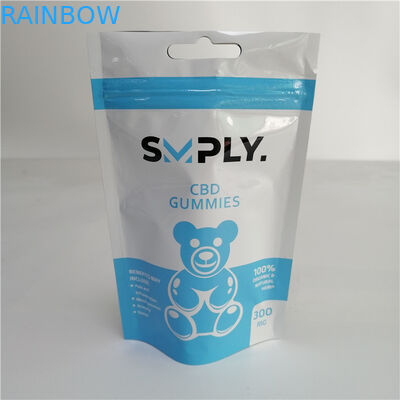 Saquinhos de chá Ziplock plásticos que empacotam biodegradável Resealable dos sacos para o alimento/frutos secos