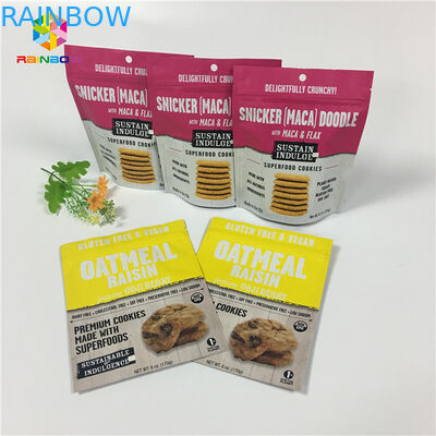 A impressão do Gravure levanta-se o pó Ziplock da proteína do café/leite da baunilha dos sacos da embalagem