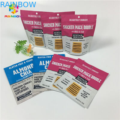 A impressão do Gravure levanta-se o pó Ziplock da proteína do café/leite da baunilha dos sacos da embalagem