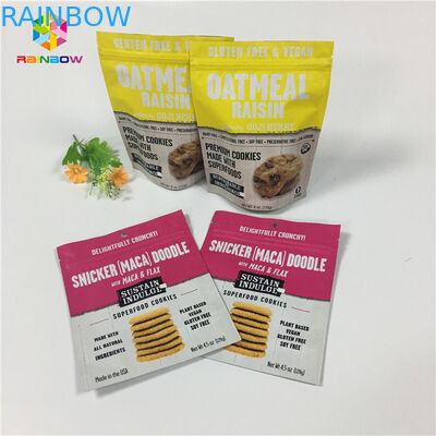 A impressão do Gravure levanta-se o pó Ziplock da proteína do café/leite da baunilha dos sacos da embalagem