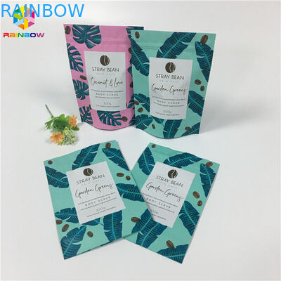 O petisco impresso da folha de alumínio da barreira costume alto ensaca para o sal/corpo do mar esfrega