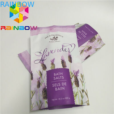 Sacos cosméticos do zíper da soldadura térmica, máscara protetora de folha de alumínio que empacota para cuidados com a pele