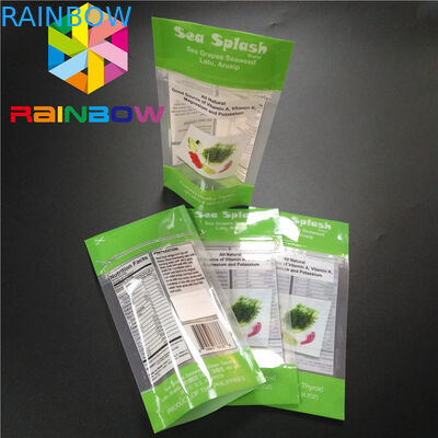 A folha de alumínio biodegradável levanta-se o saco para o transporte de cadáveres de empacotamento de sal do Crumble do banho do malote