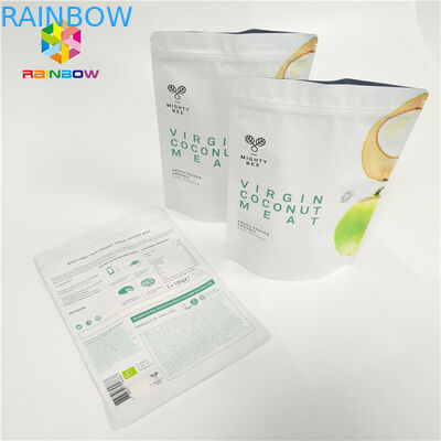 O Gravure que imprime o empacotamento dos malotes plásticos reusável está sacos frescos acima secados com zíper