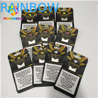 a prova Resealable Mylar do cheiro 3.5g ensaca o suporte de K acima dos malotes para o empacotamento do óleo de cânhamo da erva daninha de CBD