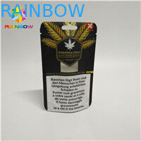 a prova Resealable Mylar do cheiro 3.5g ensaca o suporte de K acima dos malotes para o empacotamento do óleo de cânhamo da erva daninha de CBD