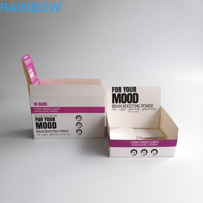 Embalagem de empacotamento da caixa Kraft do cartão amigável de Eco dobrável para o chocolate