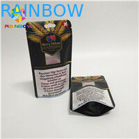 Do chá superior da flor do cânhamo do malote malote resistente de empacotamento das crianças da prova do cheiro CBD da folha de alumínio de Doypack k