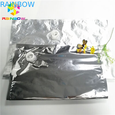 Escape o armazenamento de empacotamento do suco de maçã do vinho da folha de alumínio 2L 3L 5L do malote do bico da prova