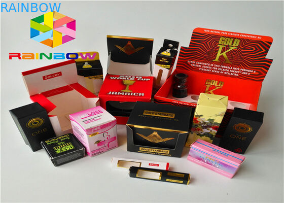 Caixa de papel ondulada feita sob encomenda que empacota a exposição cosmética do contador da máscara para produtos dos cuidados com a pele