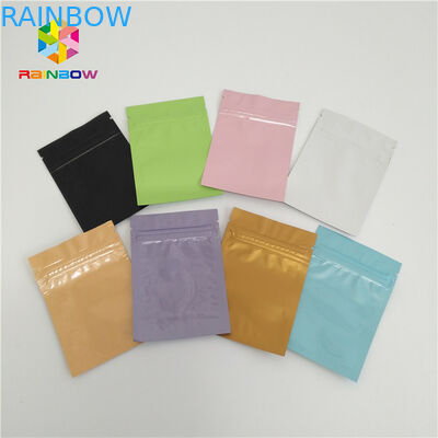 3 x 4 aprovação de alumínio de empacotamento do ISO 9001 da soldadura térmica do produto comestível do malote da folha da polegada