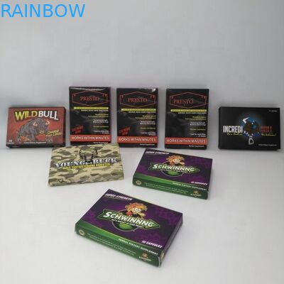 Malotes feitos sob encomenda dobráveis que empacotam 300gsm o dia do cartão 7 caixa do comprimido de 2 dias