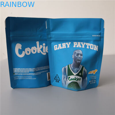 Malotes plásticos das cookies que empacotam o empacotamento biodegradável resistente da flor da criança da folha